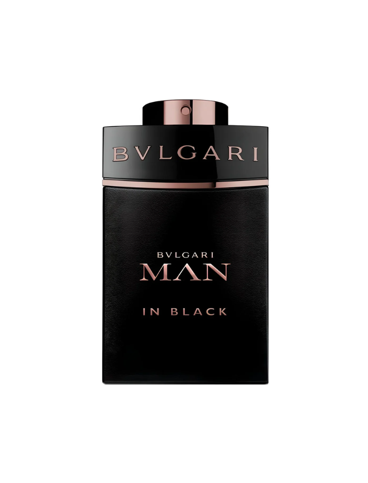 Perfume Bulgari man in black