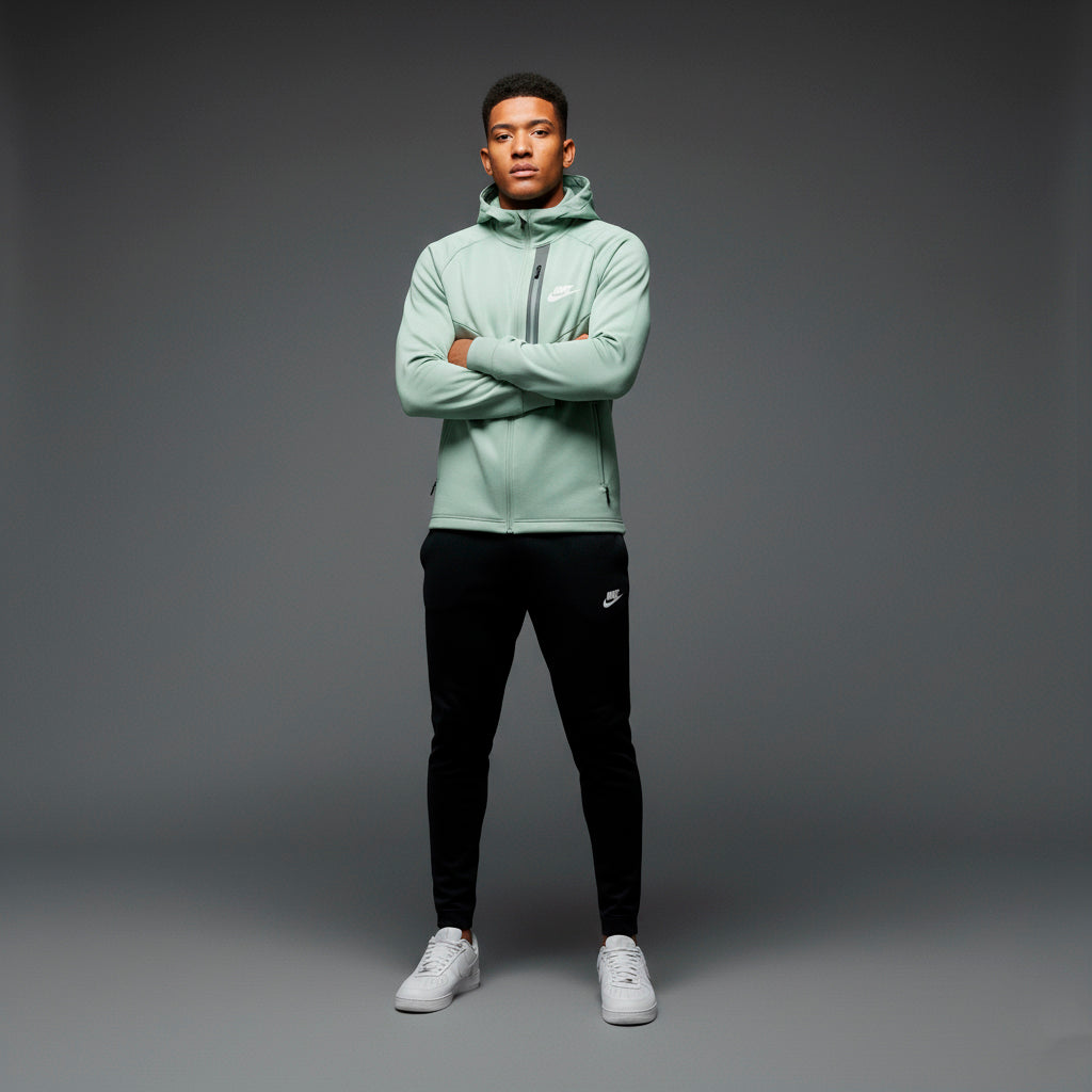 Conjunto Deportivo Verde Para Hombre Ref. CON02