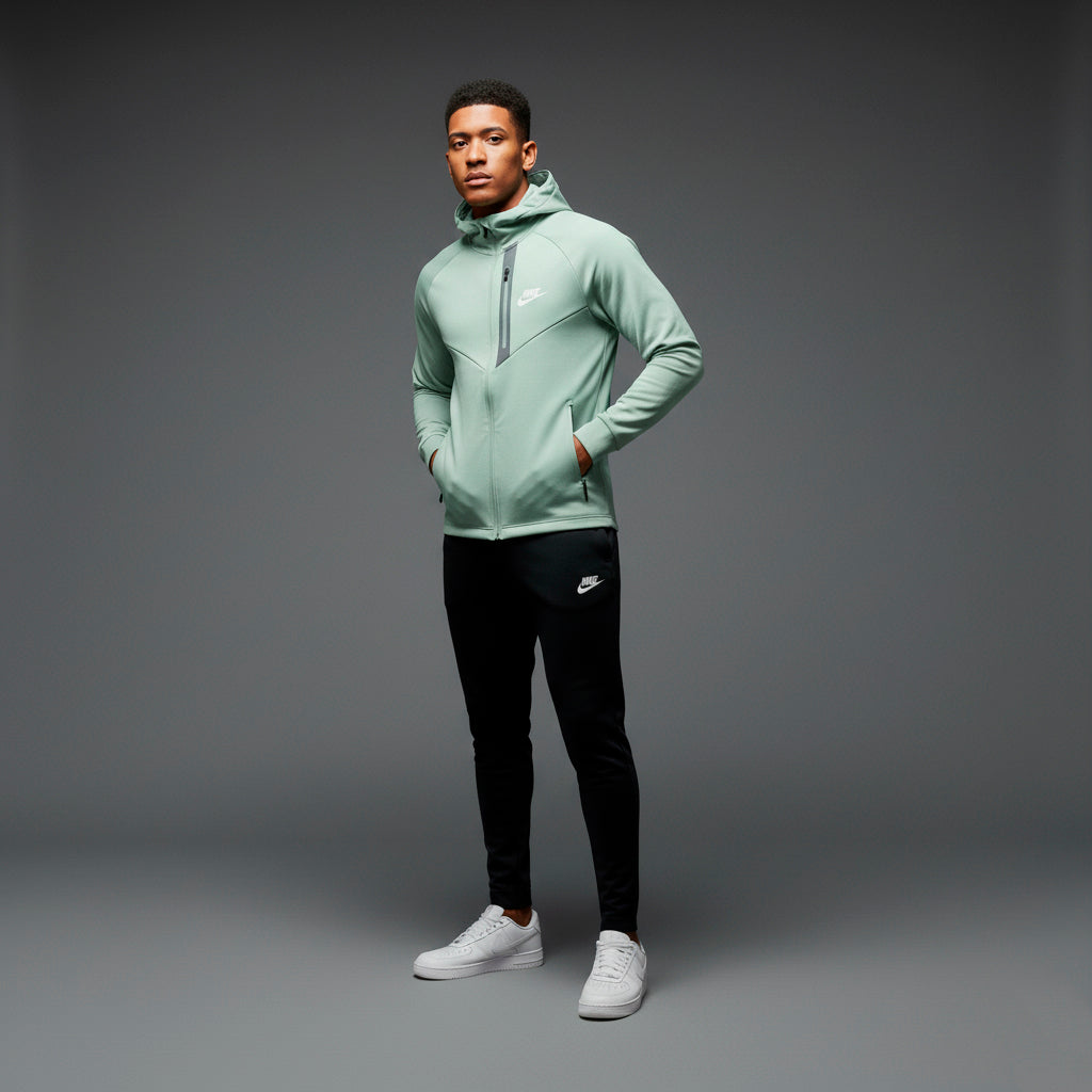 Conjunto Deportivo Verde Para Hombre Ref. CON02