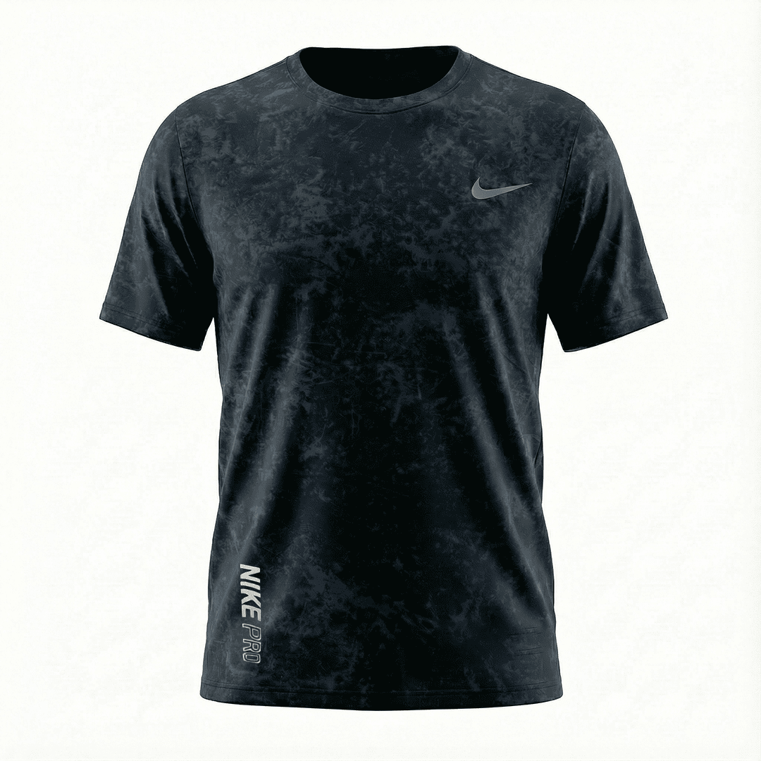 Camiseta Deportiva Negra Para Hombre Ref. CAM06 V2