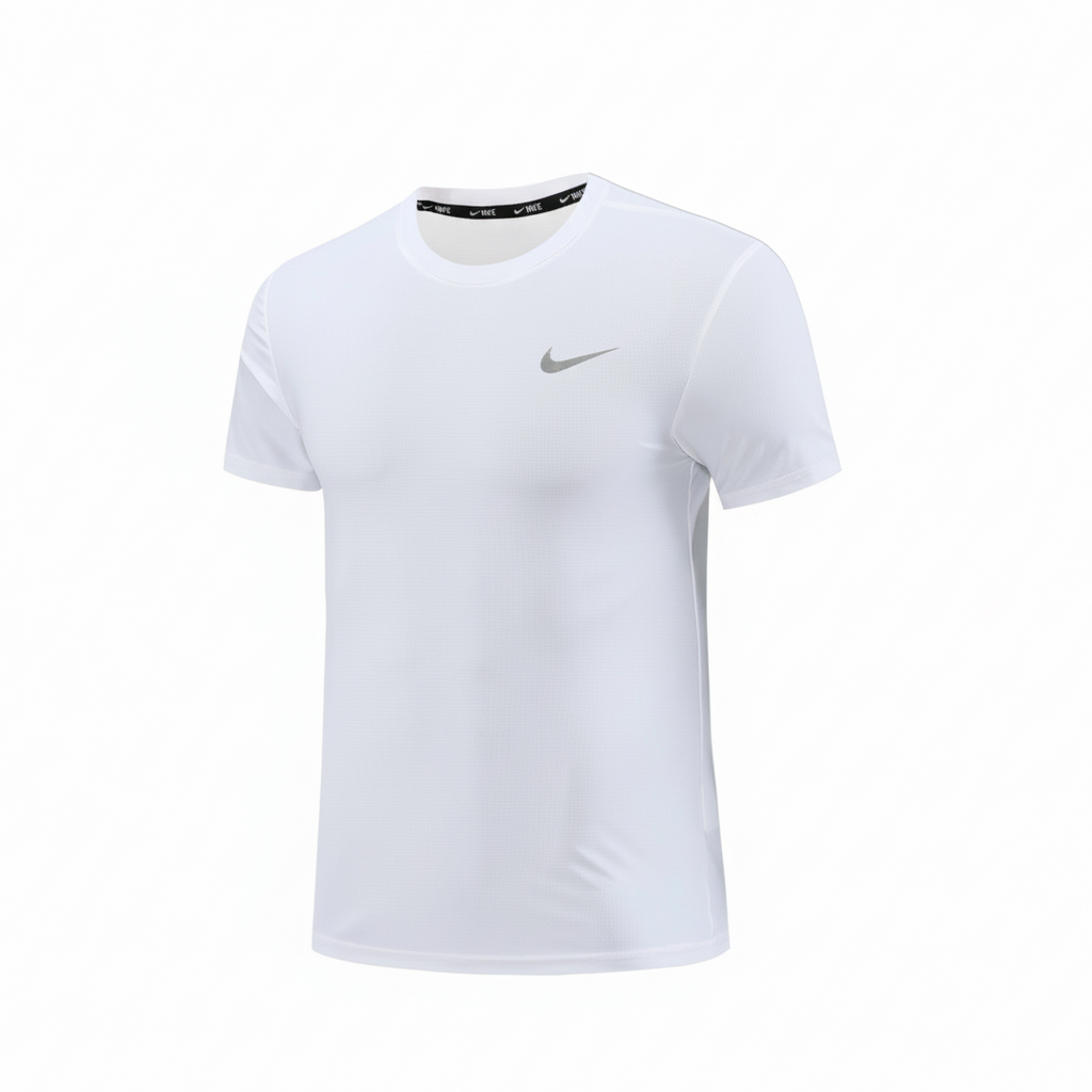 Camiseta Deportiva Blanca Para Hombre Ref. CAM07