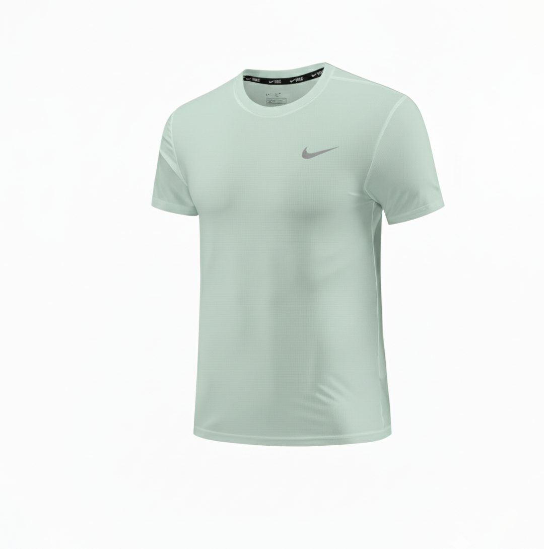 Camiseta Deportiva Verde Para Hombre Ref. CAM07
