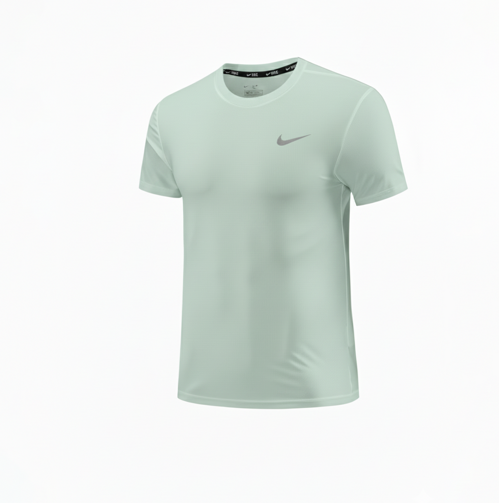 Camiseta Deportiva Verde Para Hombre Ref. CAM07