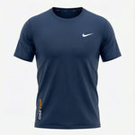 Camiseta Deportiva Azul Oscuro Para Hombre Ref. CAM08 V2