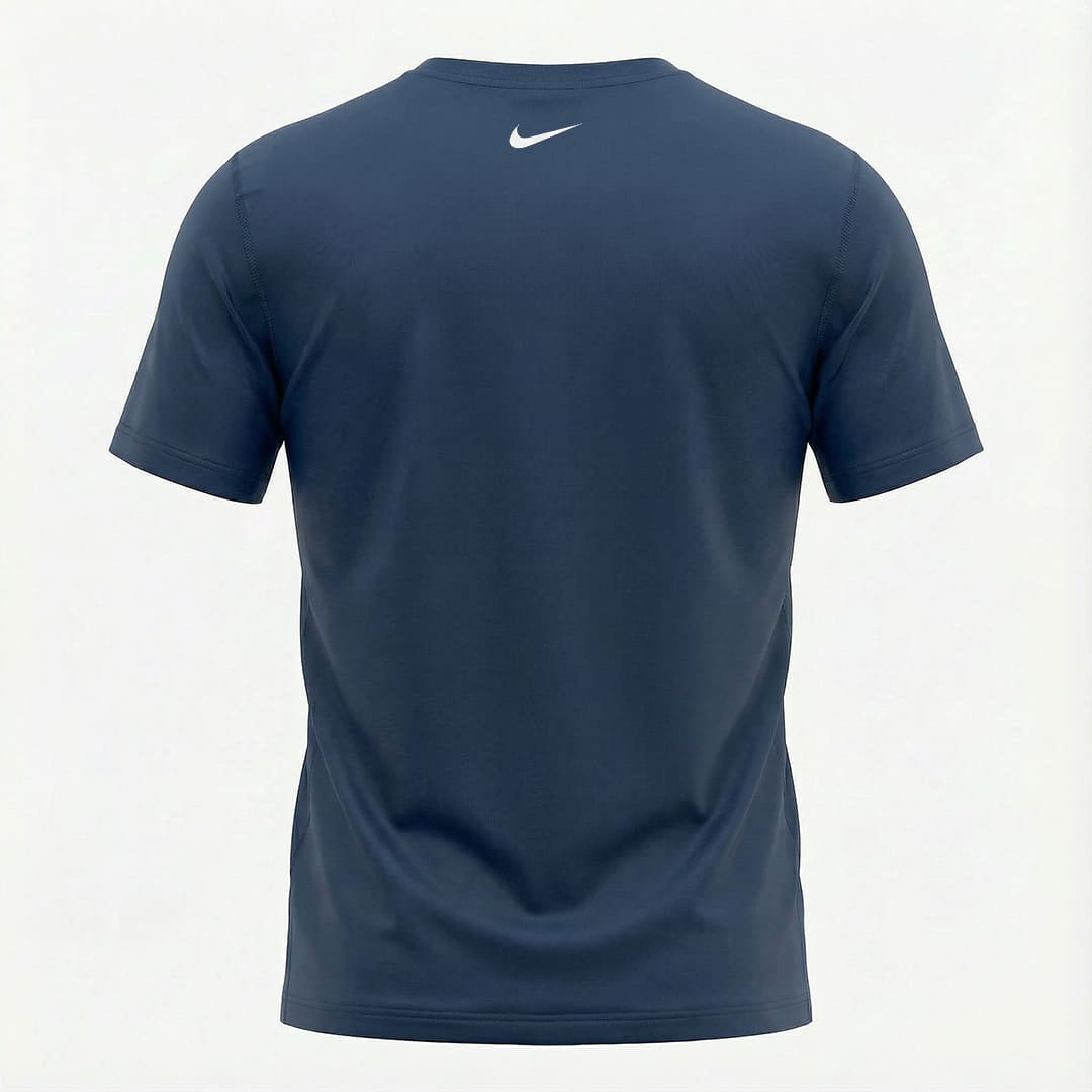 Camiseta Deportiva Azul Oscuro Para Hombre Ref. CAM08 V2