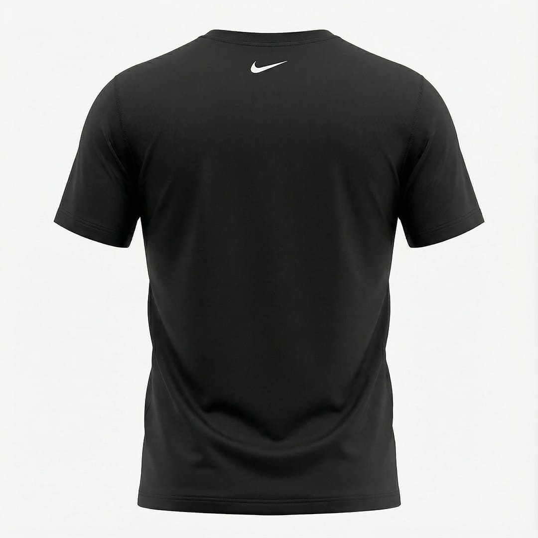 Camiseta Deportiva Negra Para Hombre Ref. CAM08 V2