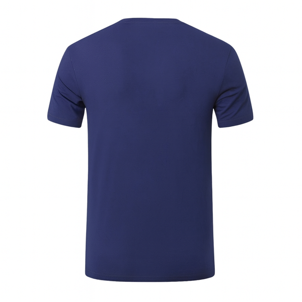 Camiseta Deportiva Azul Oscuro Para Hombre Ref. CAM08