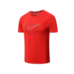 Camiseta Deportiva Roja Para Hombre Ref. CAM09