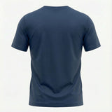 Camiseta Deportiva Básica Azul Oscuro Para Hombre Ref. CAM12