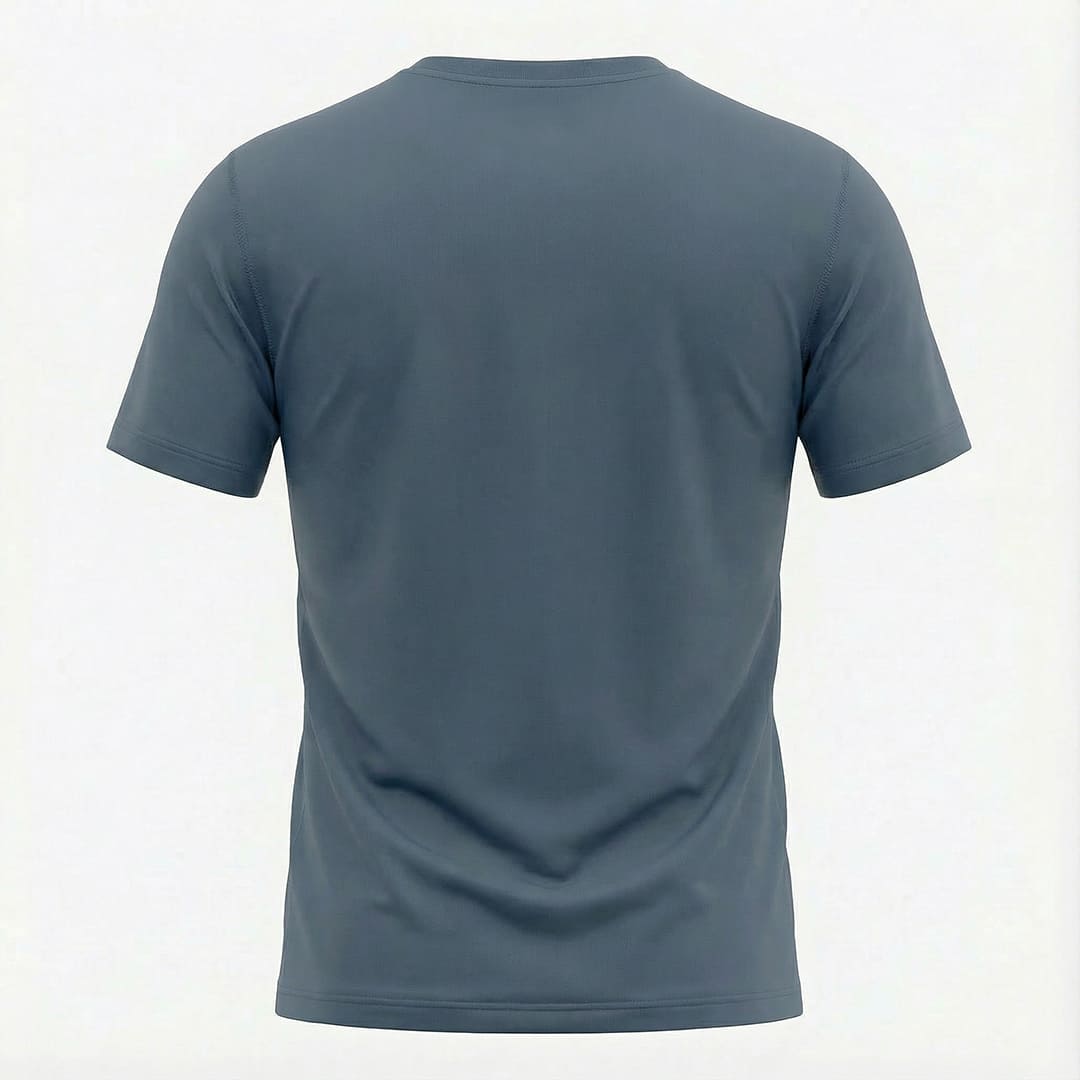 Camiseta Deportiva Básica Gris Para Hombre Ref. CAM12