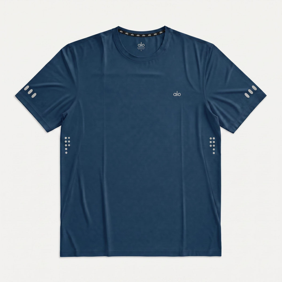 Camiseta Deportiva Azul Oscuro Para Hombre Ref. CAM29