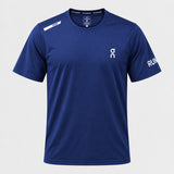 Camiseta Deportiva Azul Oscuro Para Hombre Ref. CAM34