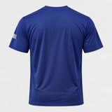 Camiseta Deportiva Azul Oscuro Para Hombre Ref. CAM34
