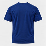 Camiseta Deportiva Azul Oscuro Para Hombre Ref. CAM42