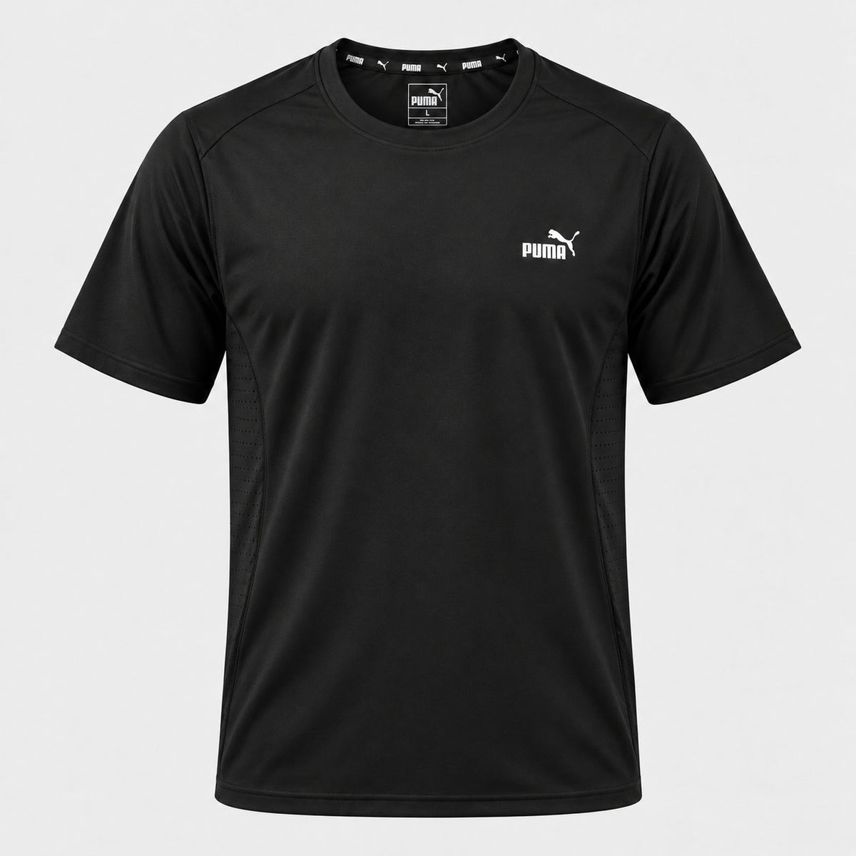 Camiseta Deportiva Negra Para Hombre Ref. CAM42