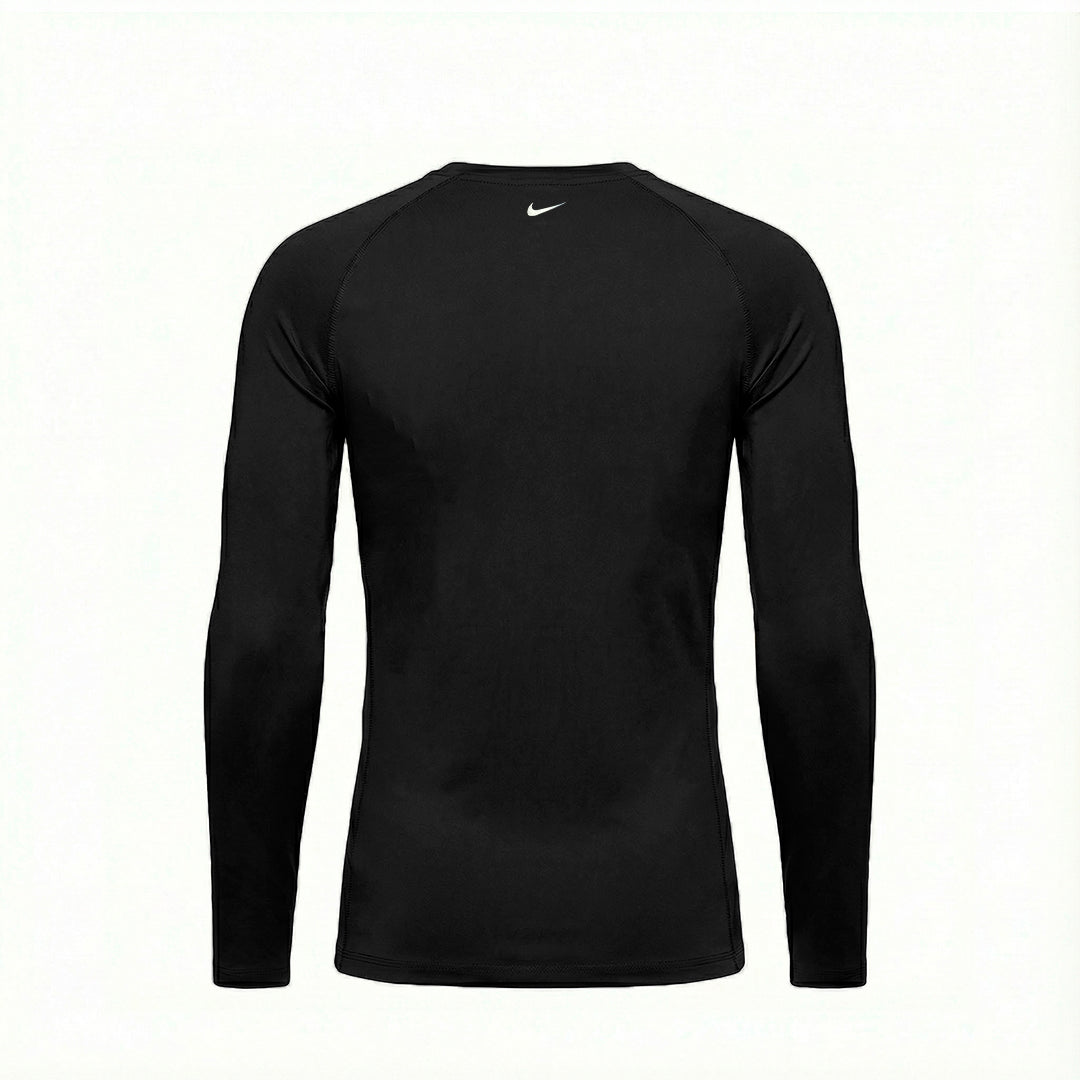 Camiseta Manga Larga Deportiva Negra Para Hombre Ref. CAMBU01