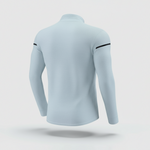 Camiseta Manga Larga Deportiva Azul Para Hombre Ref. CML01