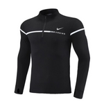 Camiseta Manga Larga Deportiva Negra Para Hombre Ref. CML01