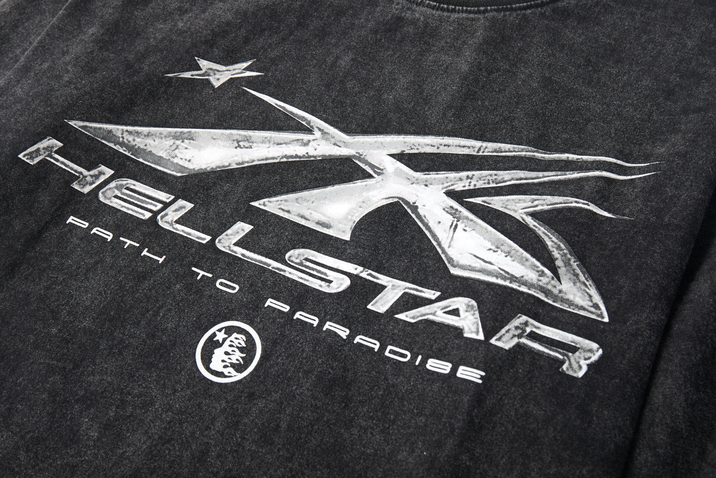 Camiseta 881202 Oversize Negra Pickling Para Hombre