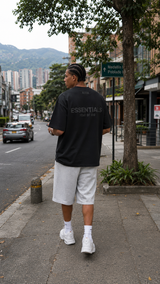Camiseta 788344 Oversize Negro para hombre