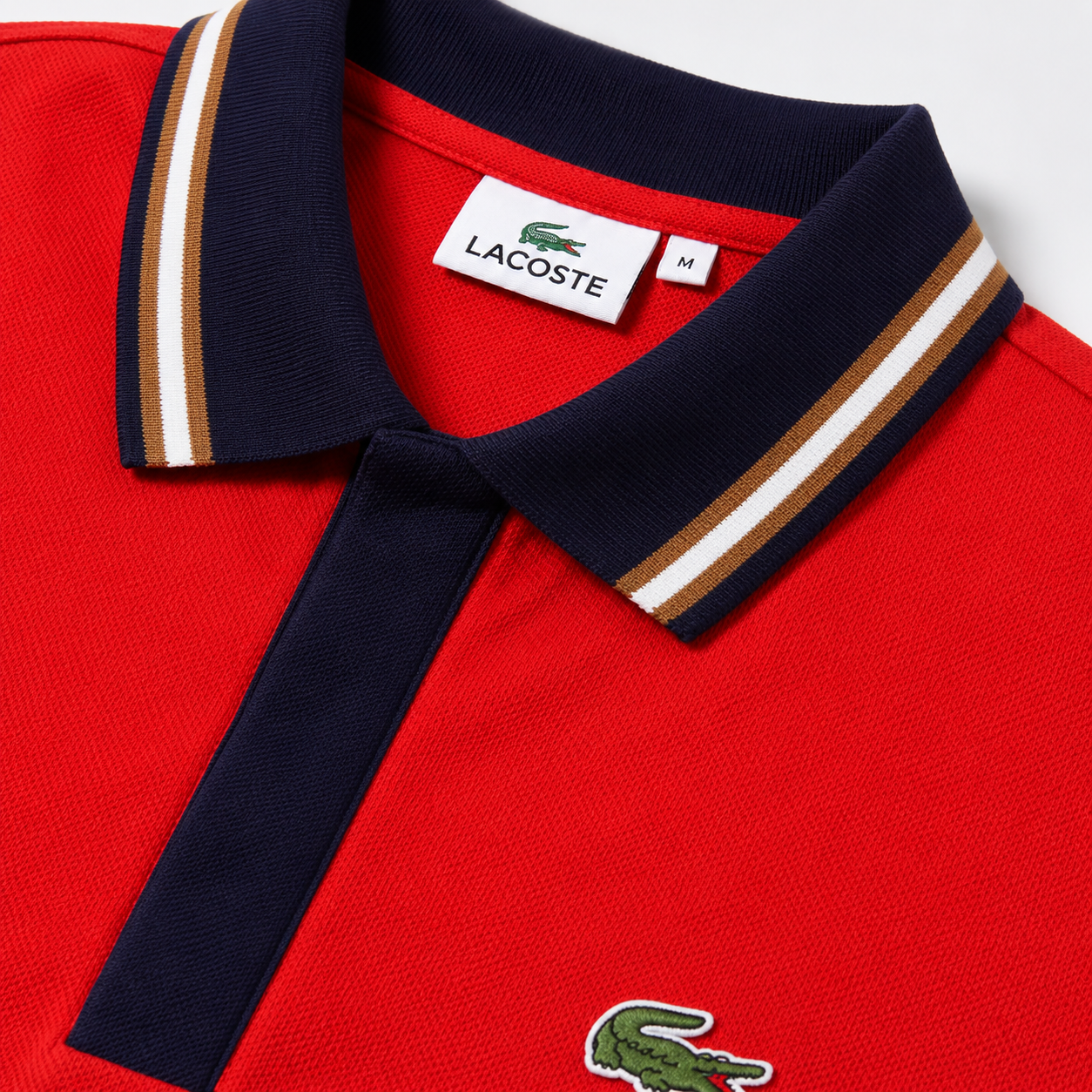 Camiseta 918009 Tipo Polo Rojo para hombre