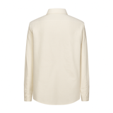 Camisa 50001 Crema Manga Larga Para Hombre