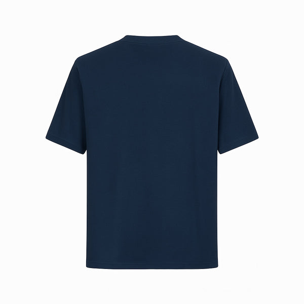 Camiseta 88754 Oversize Azul Oscuro Para Hombre