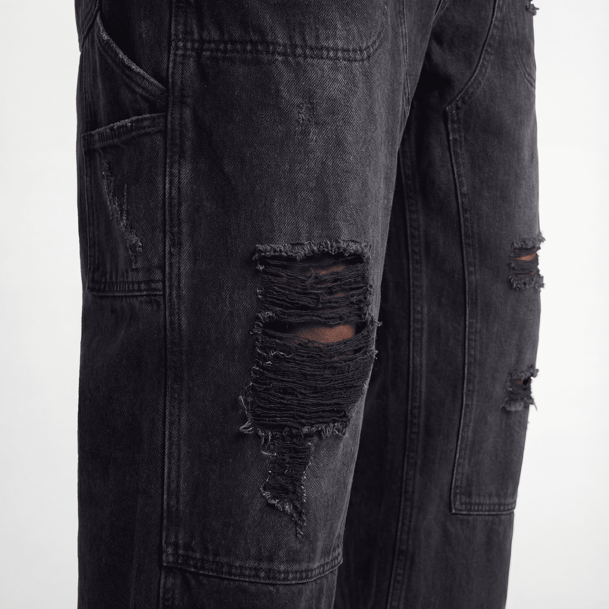 Jean GD D047 Negro Para Hombre