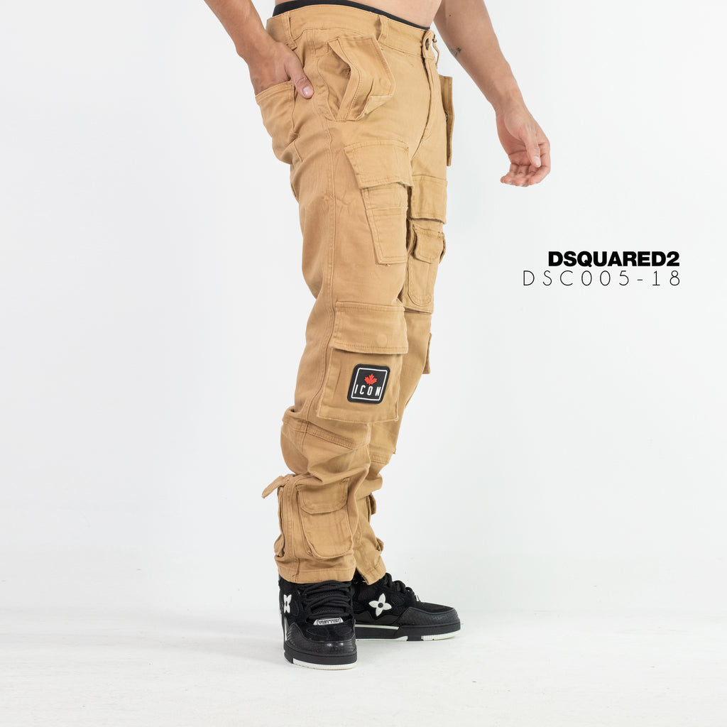 Cargo DSC005-18 Kakhi Para Hombre