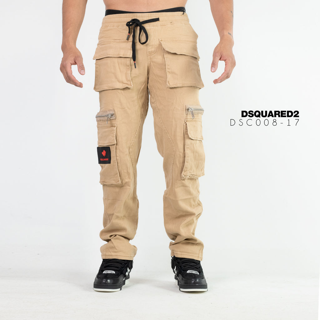 Cargo DSC008-17 Kakhi Para Hombre