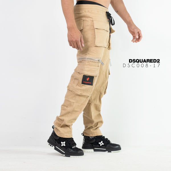 Cargo DSC008-17 Kakhi Para Hombre