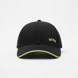 Gorra HG Negra Banda Verde Ref. GOR04