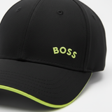 Gorra HG Negra Banda Verde Ref. GOR04