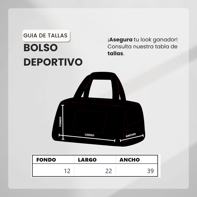 Guía de tallas para Bolso AL BOL101 Crema