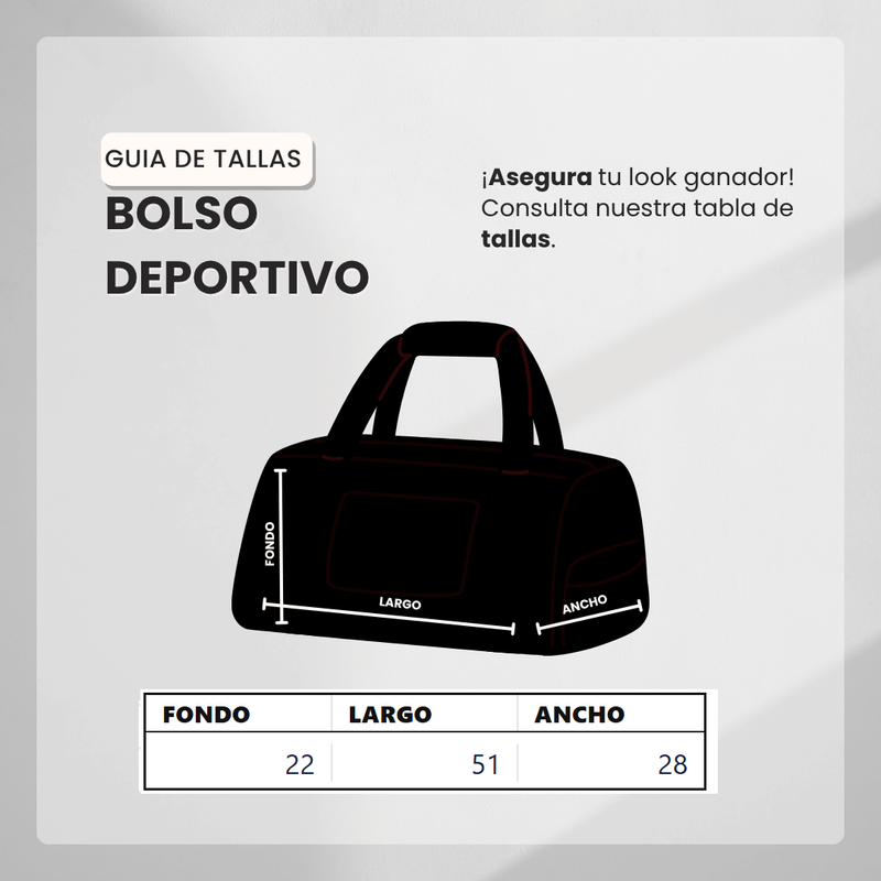 Guía de tallas para Bolso AL BOL102 Azul Oscuro