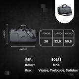 Bolso NKE BOL23 GRIS