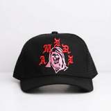 Gorra AMR Negra/Rojo  Ref. HAT13