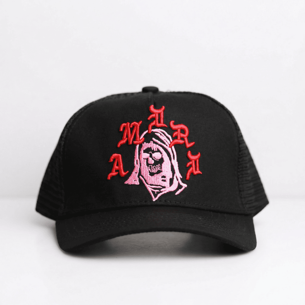 Gorra AMR Negra/Rojo  Ref. HAT13