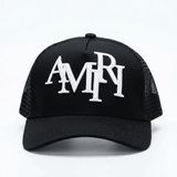 Gorra AMR Negra/Blanco Ref. HAT14