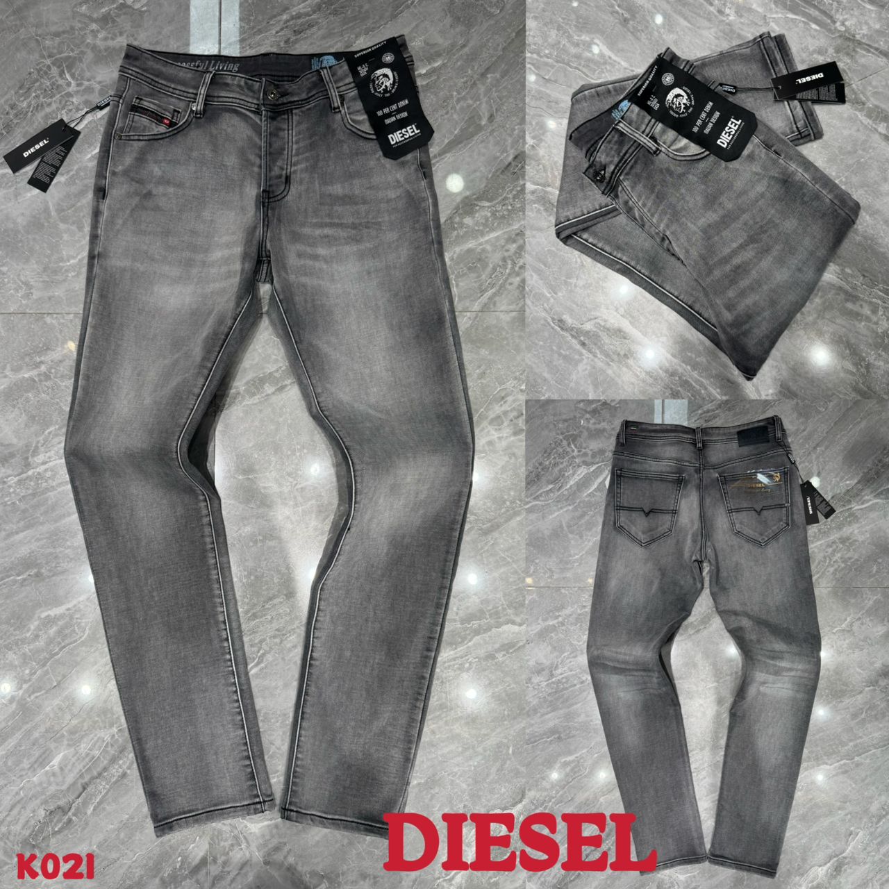 Jean DS K021 Azul Para Hombre