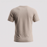 Camiseta Deportiva Básica Khaki Para Hombre Ref. 10V1L-2