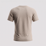 Camiseta Deportiva Básica Khaki Para Hombre Ref. 10V1L-2