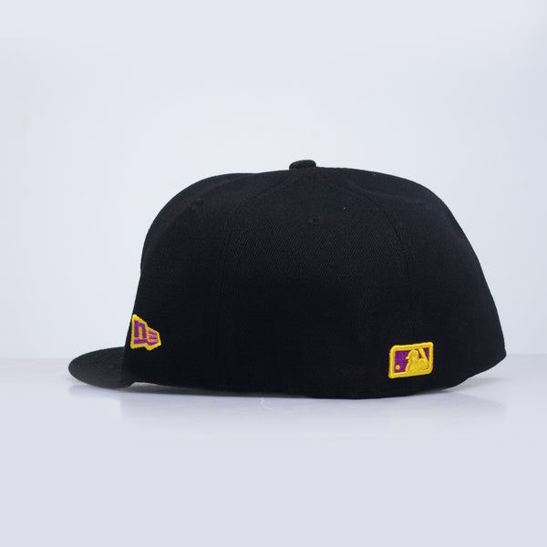 GORRA LOS ANGELES DODGERS PLANA NEGRA