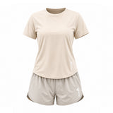 Conjunto Deportivo Crema Para Mujer Ref. MCON02