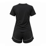 Conjunto Deportivo Negro Para Mujer Ref. MCON02