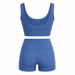 Conjunto Deportivo Azul Oscuro Para Mujer Ref. MCONJ03