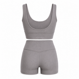Conjunto Deportivo Verde Oscuro Para Mujer Ref. MCONJ03