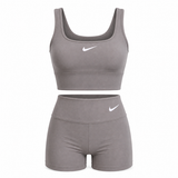 Conjunto Deportivo Gris Para Mujer Ref. MCONJ03