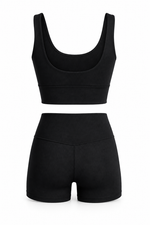 Conjunto Deportivo Negro Para Mujer Ref. MCONJ03