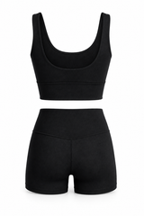 Conjunto Deportivo Negro Para Mujer Ref. MCONJ03